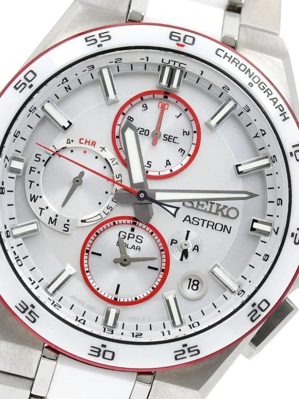 SEIKO Astron Nexter SBXC173/5X83-0AN0-1 Solar Powered Radio Men's Watch_960531